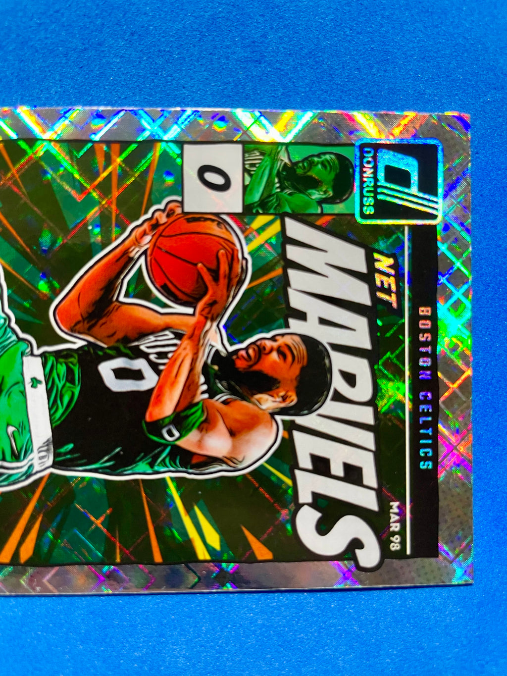 (NM) 2024-25 Panini Donruss Net Marvels Diamond Jayson Tatum #24