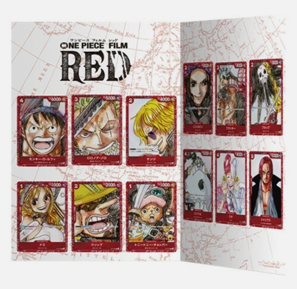 One Piece Card Game One Piece Film Red Set