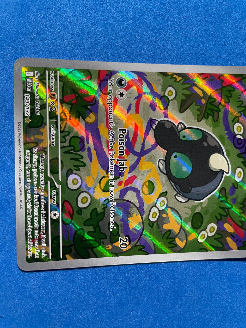(EN) NM - Mega Evolution Shroodle 149/132 Illustration Rare English