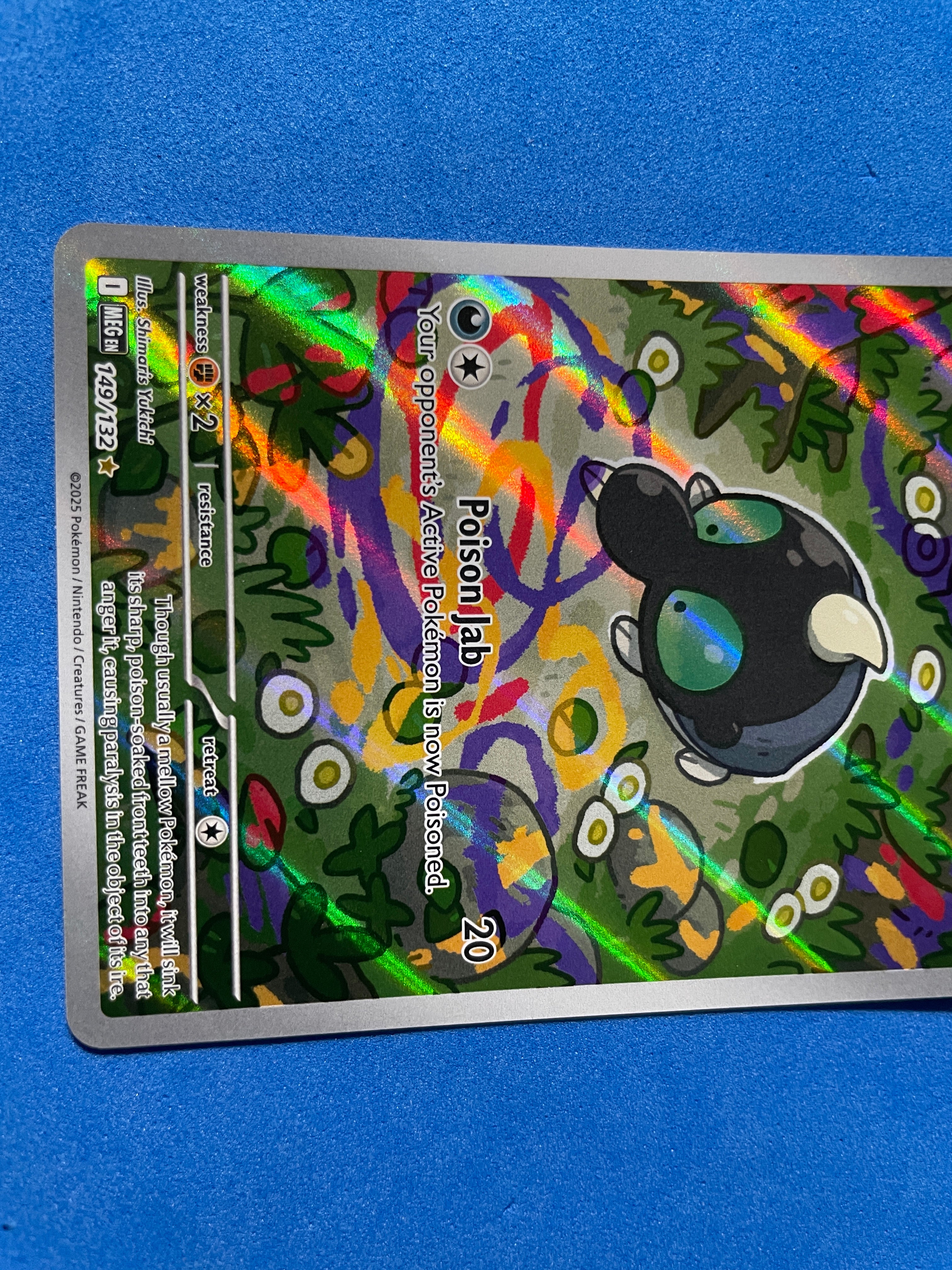 (EN) NM - Mega Evolution Shroodle 149/132 Illustration Rare English