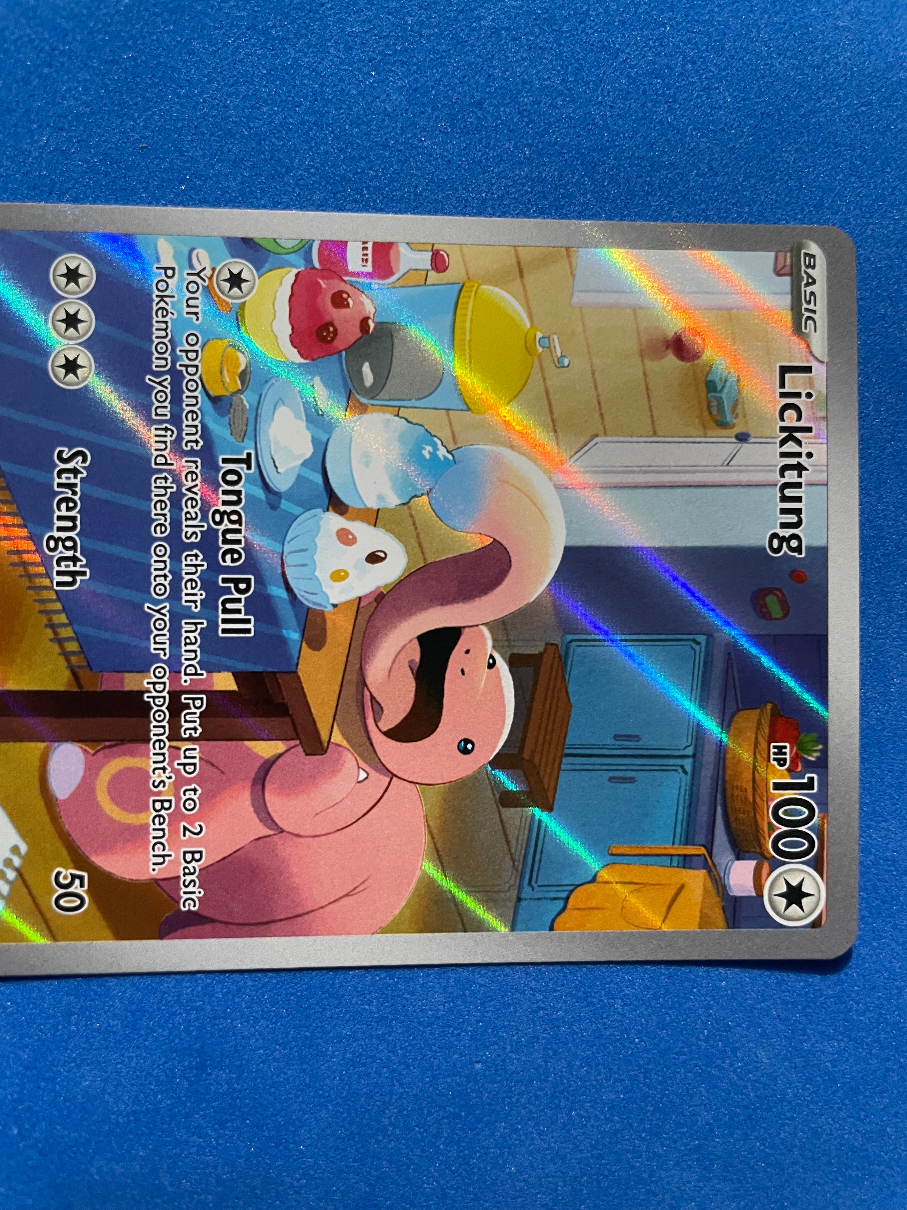 (EN) NM - Temporal Forces Lickitung 180/162 Illustration Rare
