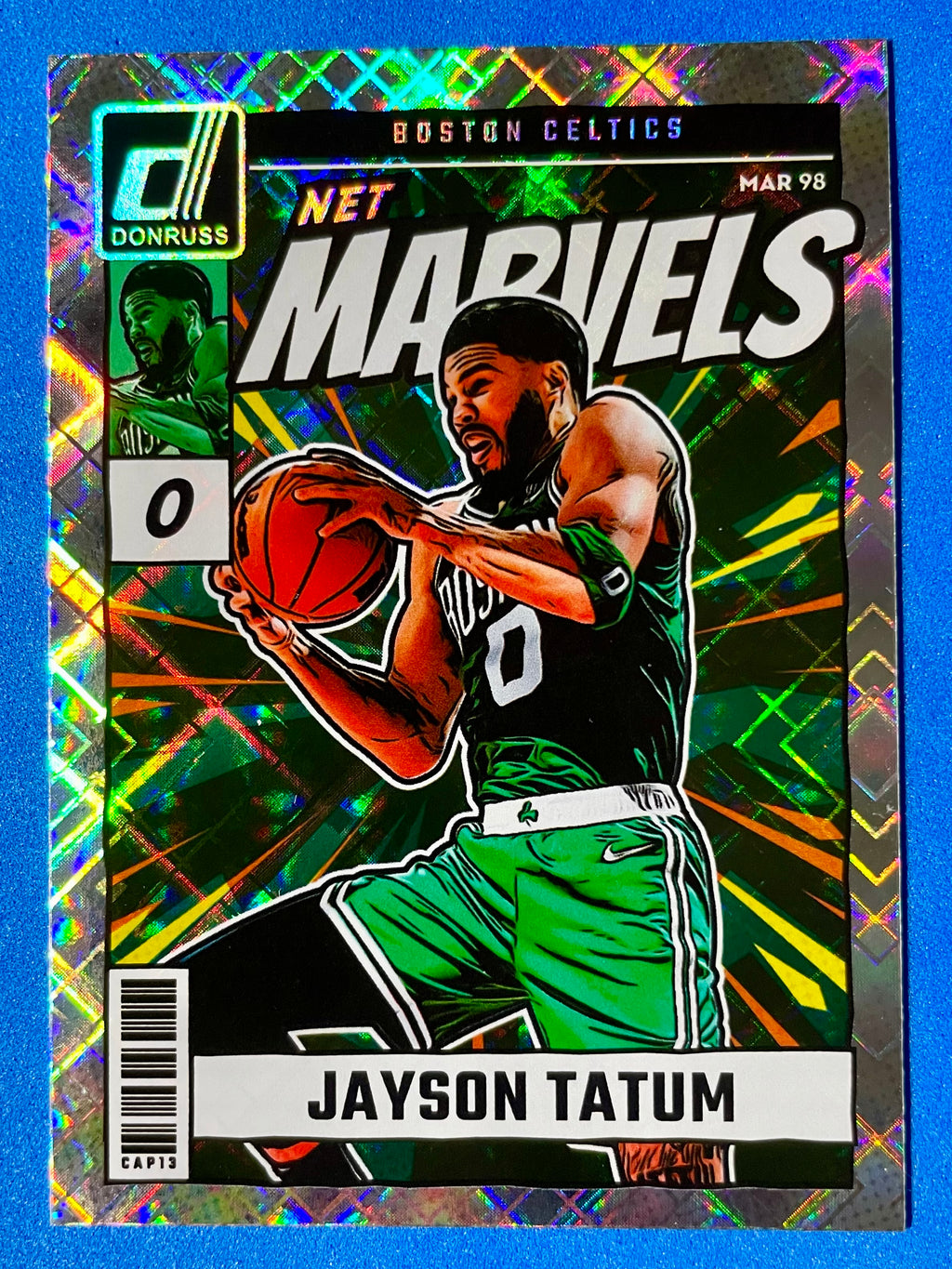 (NM) 2024-25 Panini Donruss Net Marvels Diamond Jayson Tatum #24