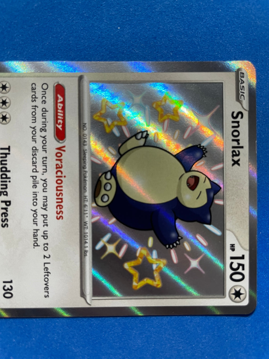 (EN) NM - Paldean Fates Snorlax 202/091 Shiny Rare