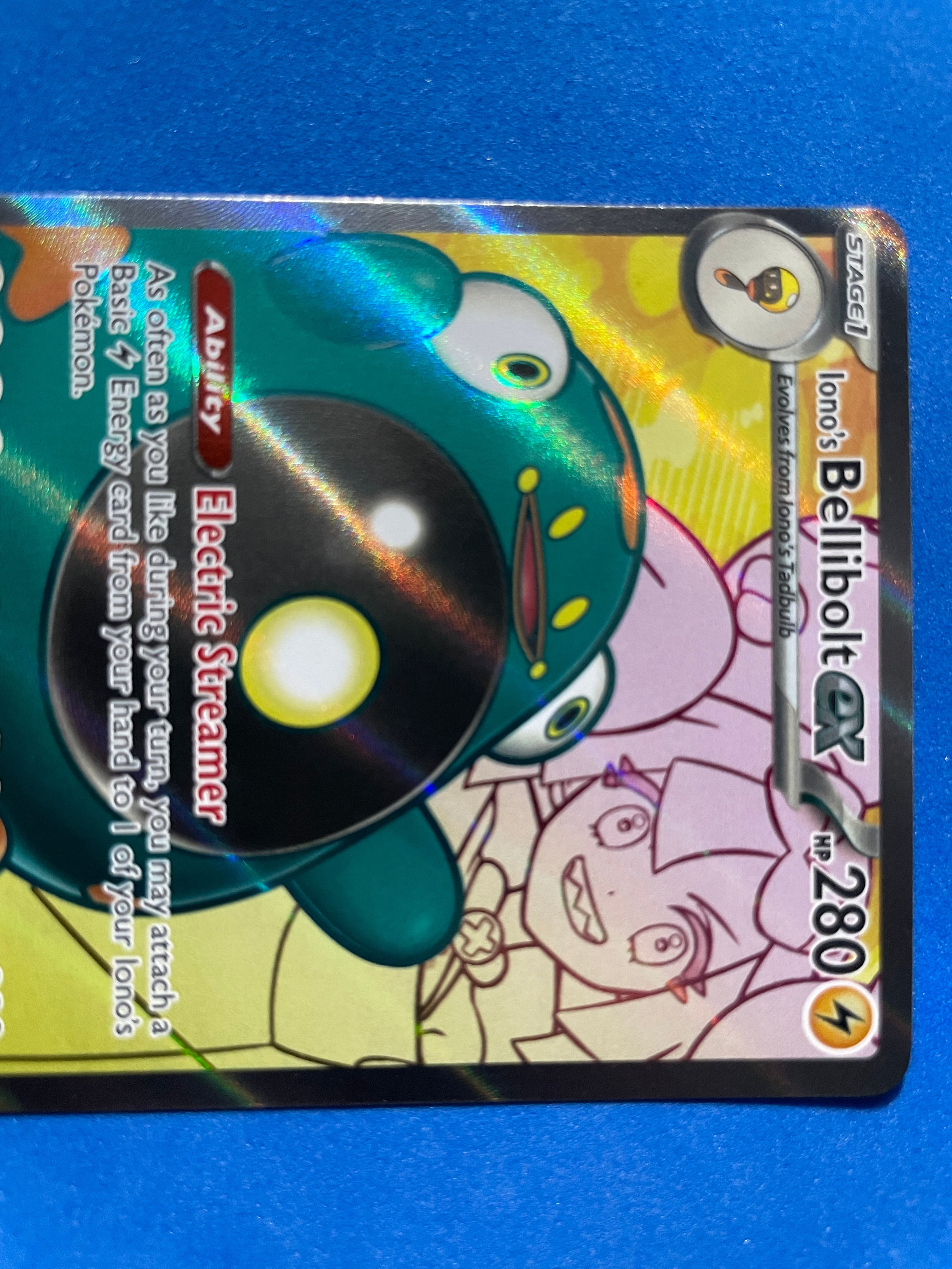 (EN) NM - Journey Together Iono’s Bellibolt ex 172/159 Ultra Rare