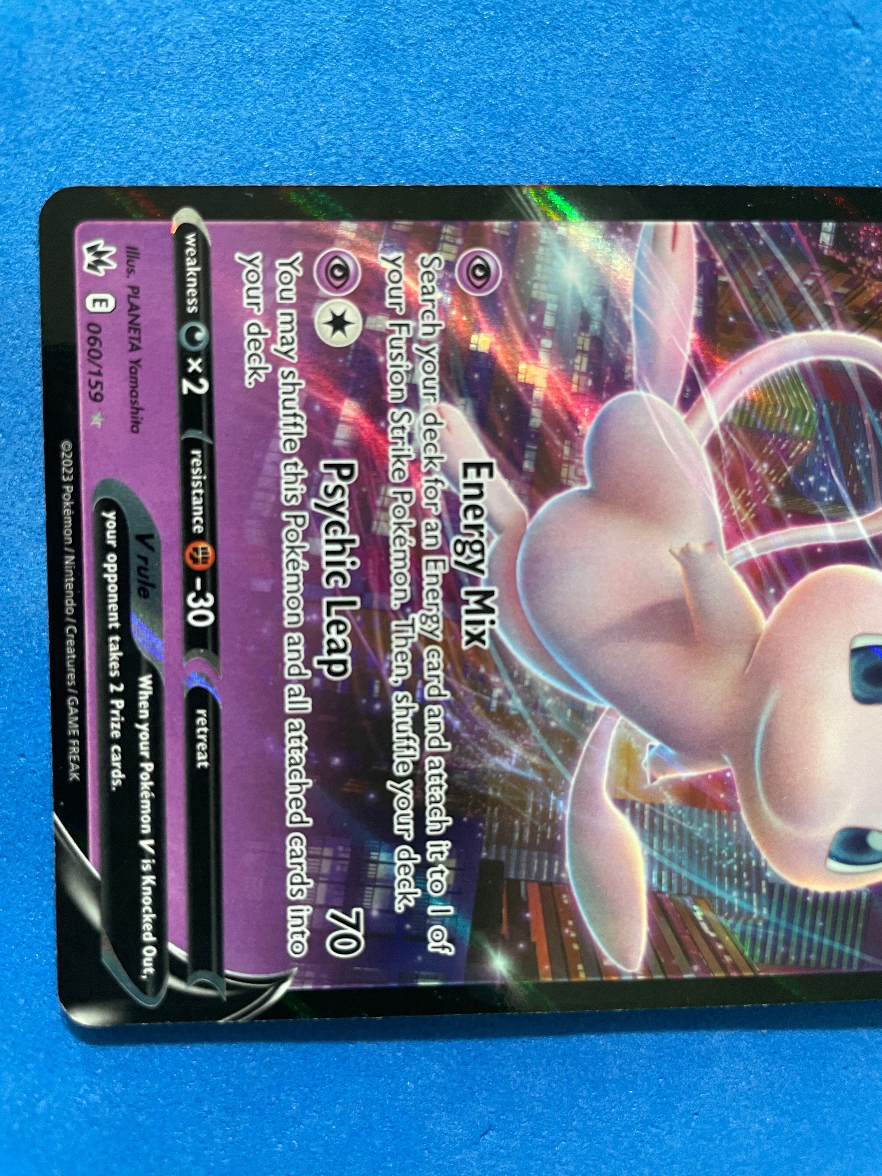 (EN) NM - Crown Zenith Mew V 060/159 Ultra Rare English