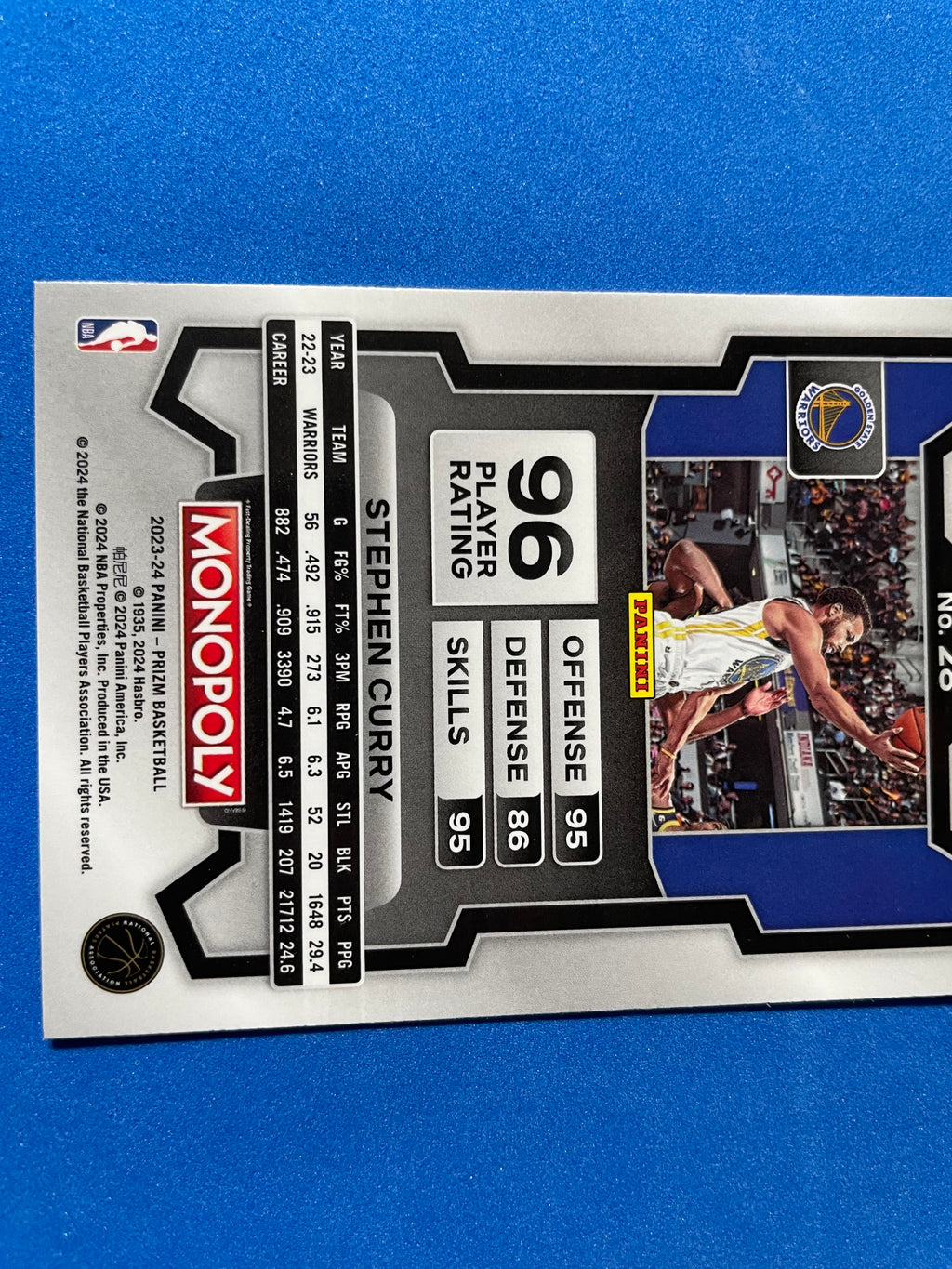 (NM) 2023-24 Panini Red Icon Prizm Stephen Curry #28