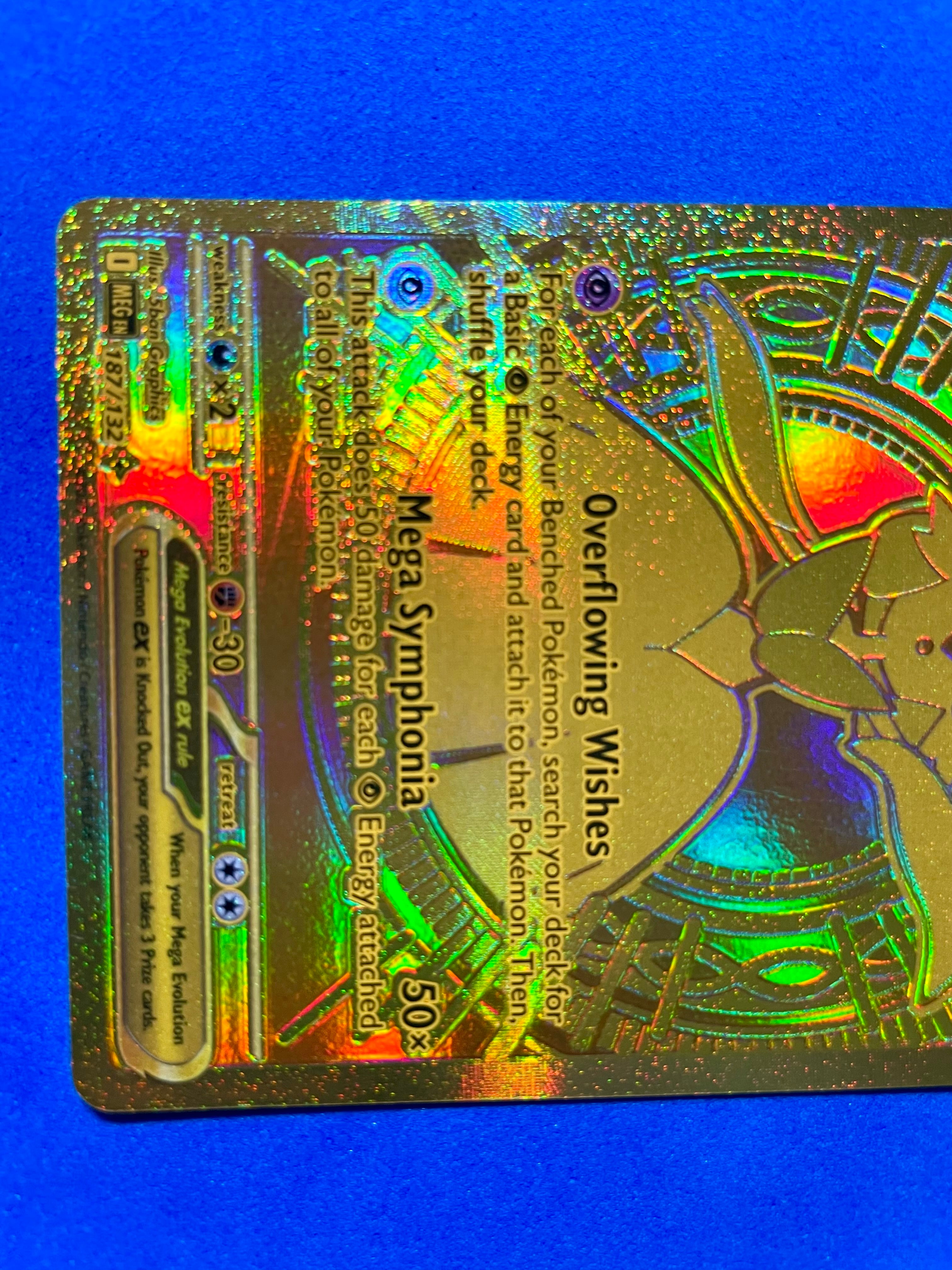 (EN) NM - Mega Evolution Mega Gardevoir ex 187/132 Mega Hyper Rare