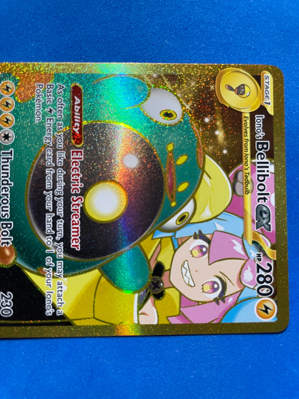 (EN) NM - Journey Together Iono’s Bellibolt ex 188/159 Hyper Rare