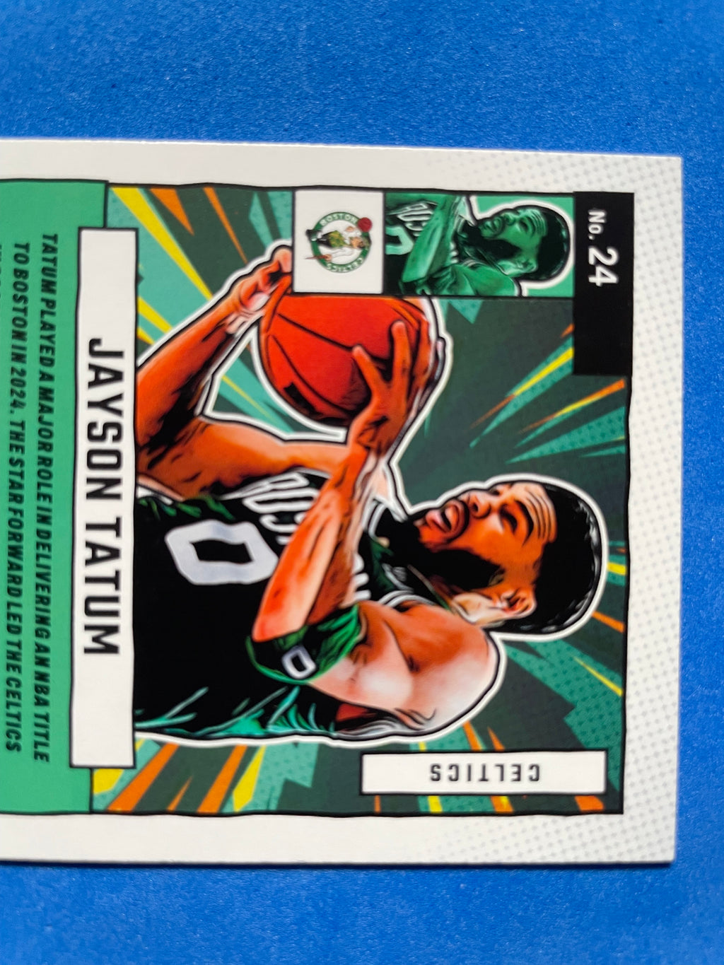(NM) 2024-25 Panini Donruss Net Marvels Diamond Jayson Tatum #24