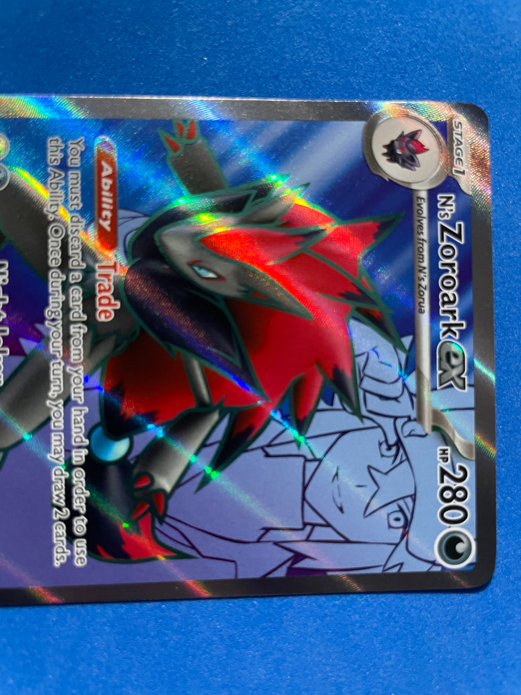 (EN) NM - Journey Together N’s Zoroark ex 175/159 Ultra Rare - AA TCG