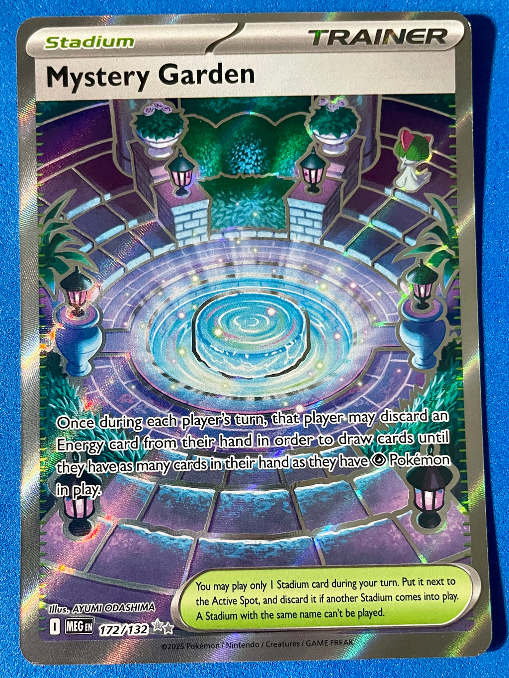 (EN) NM - Mega Evolution Mega Mystery Garden 172/132 Ultra Rare English - AA TCG