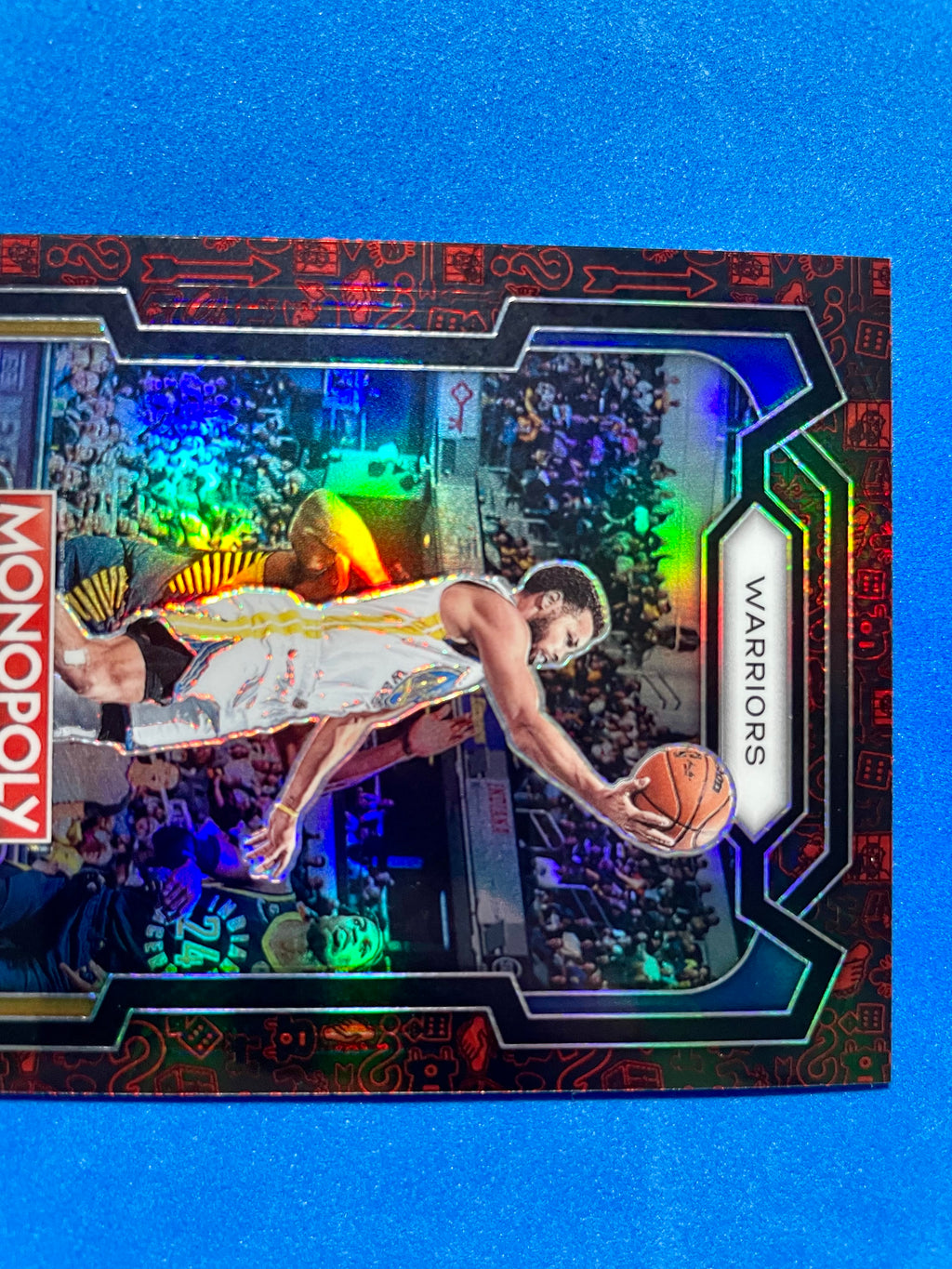 (NM) 2023-24 Panini Red Icon Prizm Stephen Curry #28