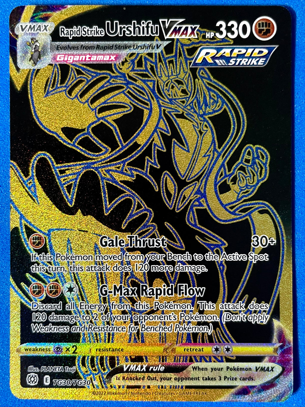 (EN) NM - Brilliant Star Rapid Strike Urshifu VMAX TG30/TG30 Secret Rare