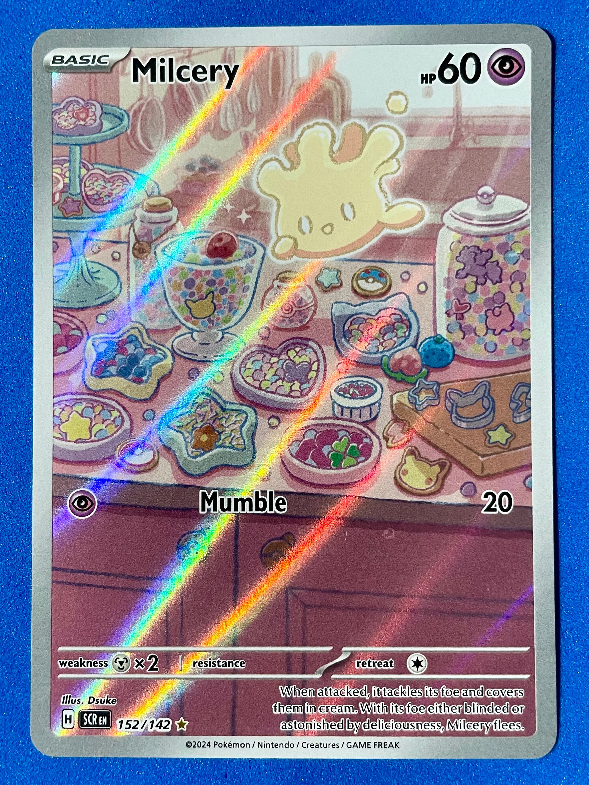 (EN) NM - Stellar Crown Milcery 152/142 Illustration Rare