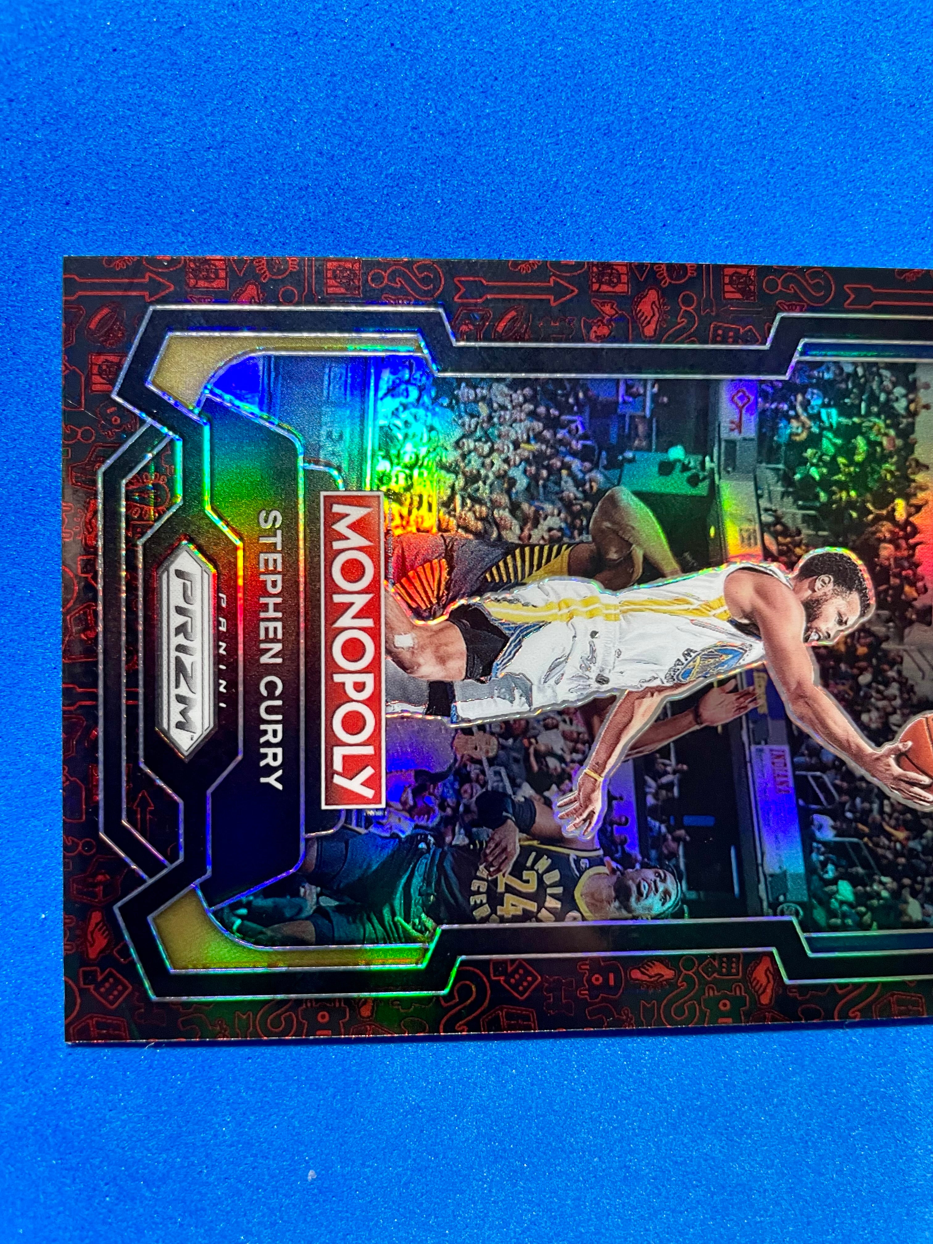 (NM) 2023-24 Panini Red Icon Prizm Stephen Curry #28