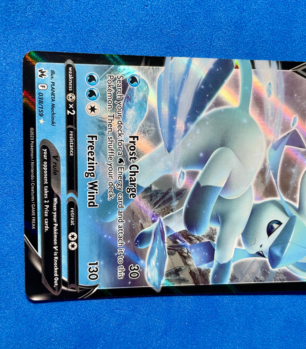 (EN) NM - Crown Zenith Glaceon V 038/159 Ultra Rare English