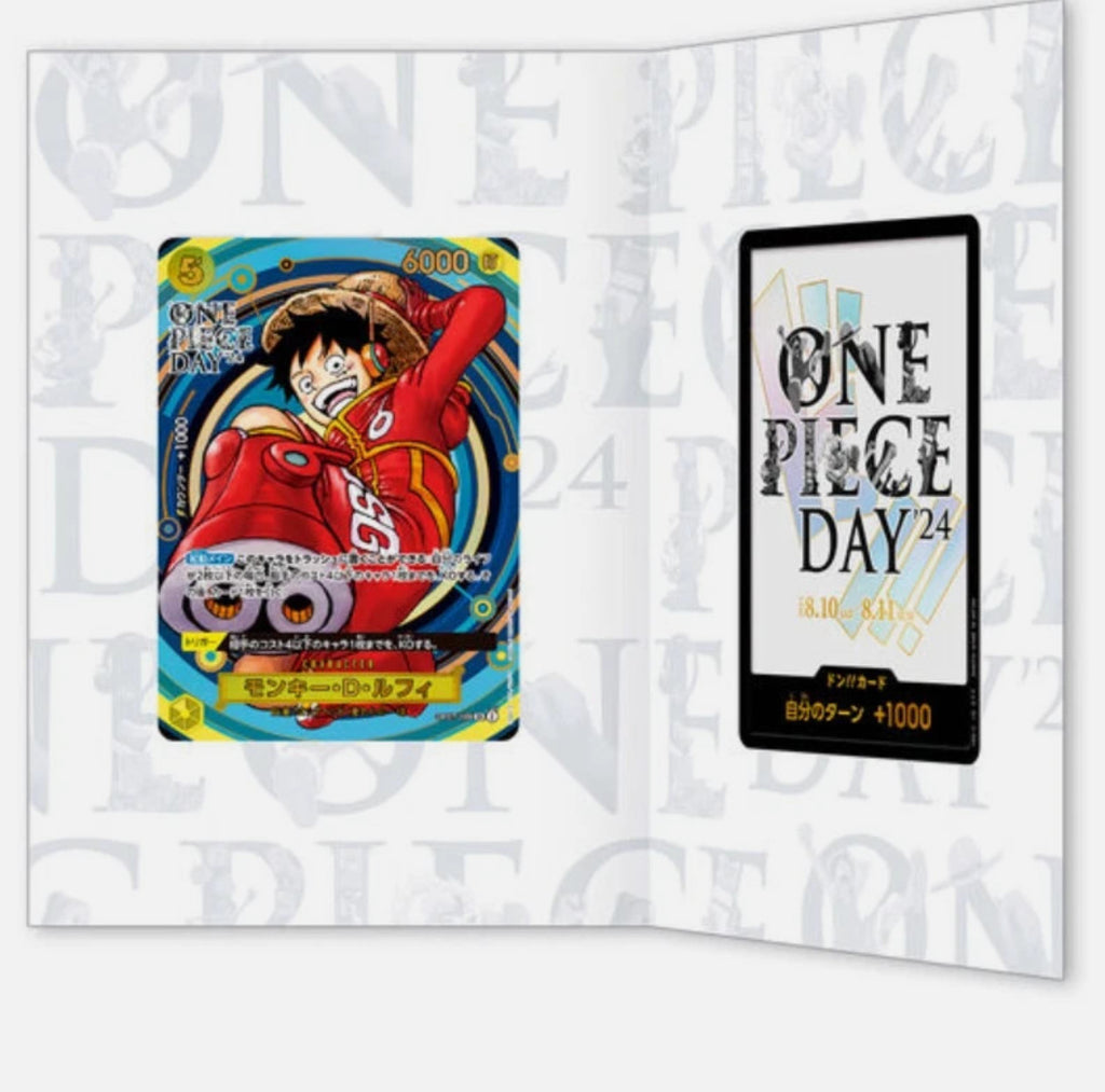 One Piece Card Game Premium Card Collection One Piece Day'24 Japan Promo Set