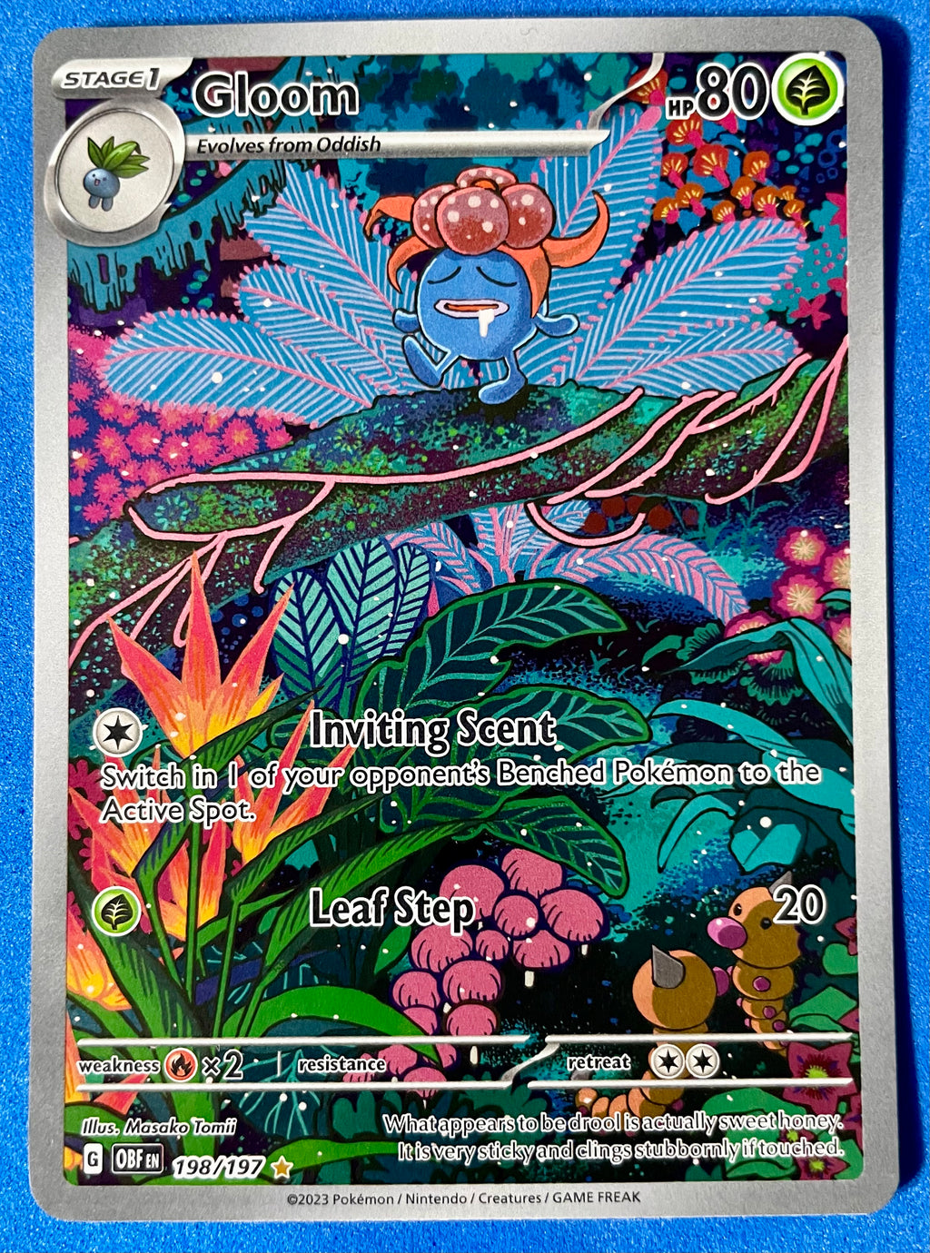 (EN) NM - Obsidian Flames Gloom 198/197 Illustration Rare