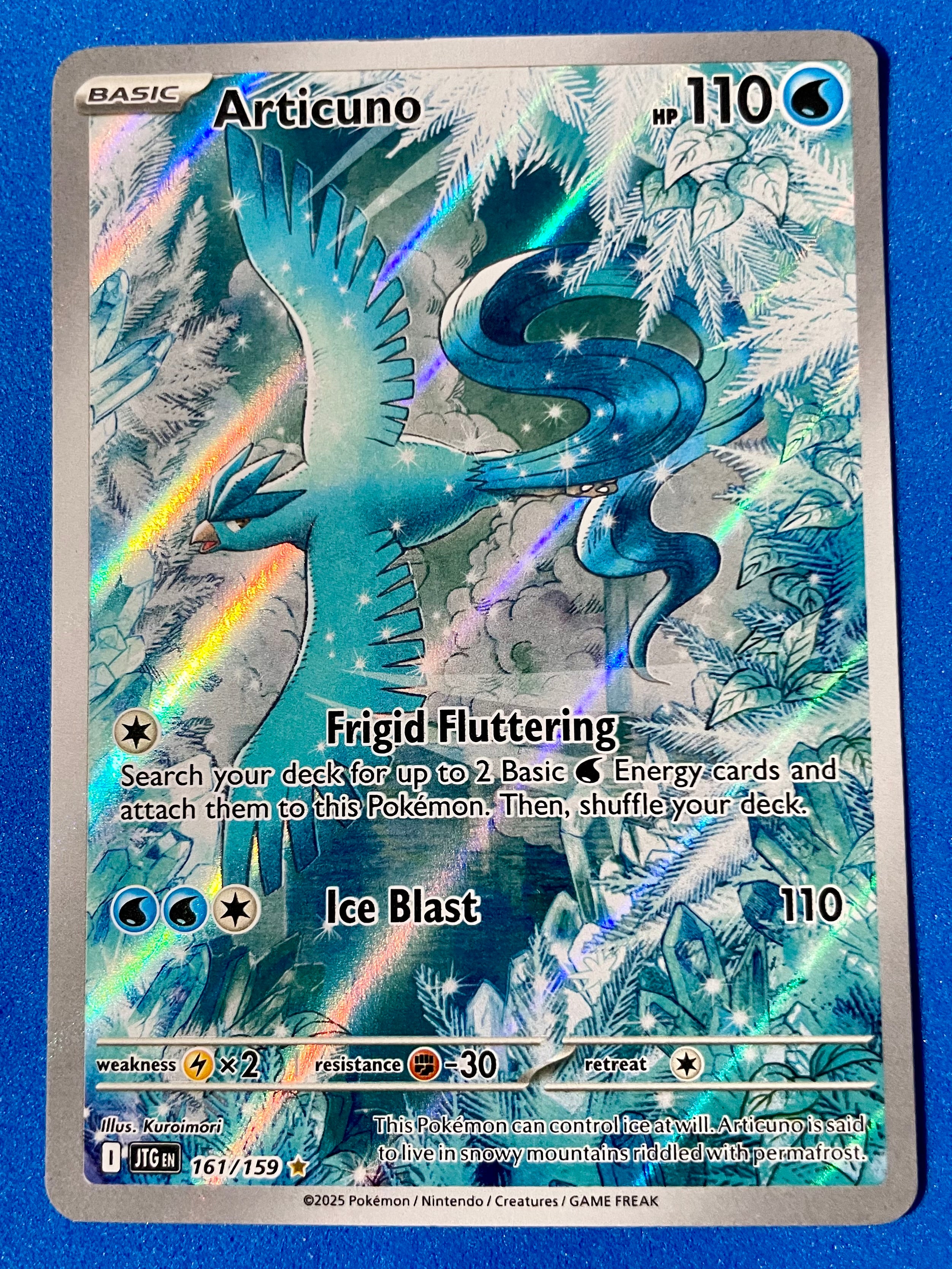 (EN) NM - Journey Together Articuno 161/159 Illustration Rare