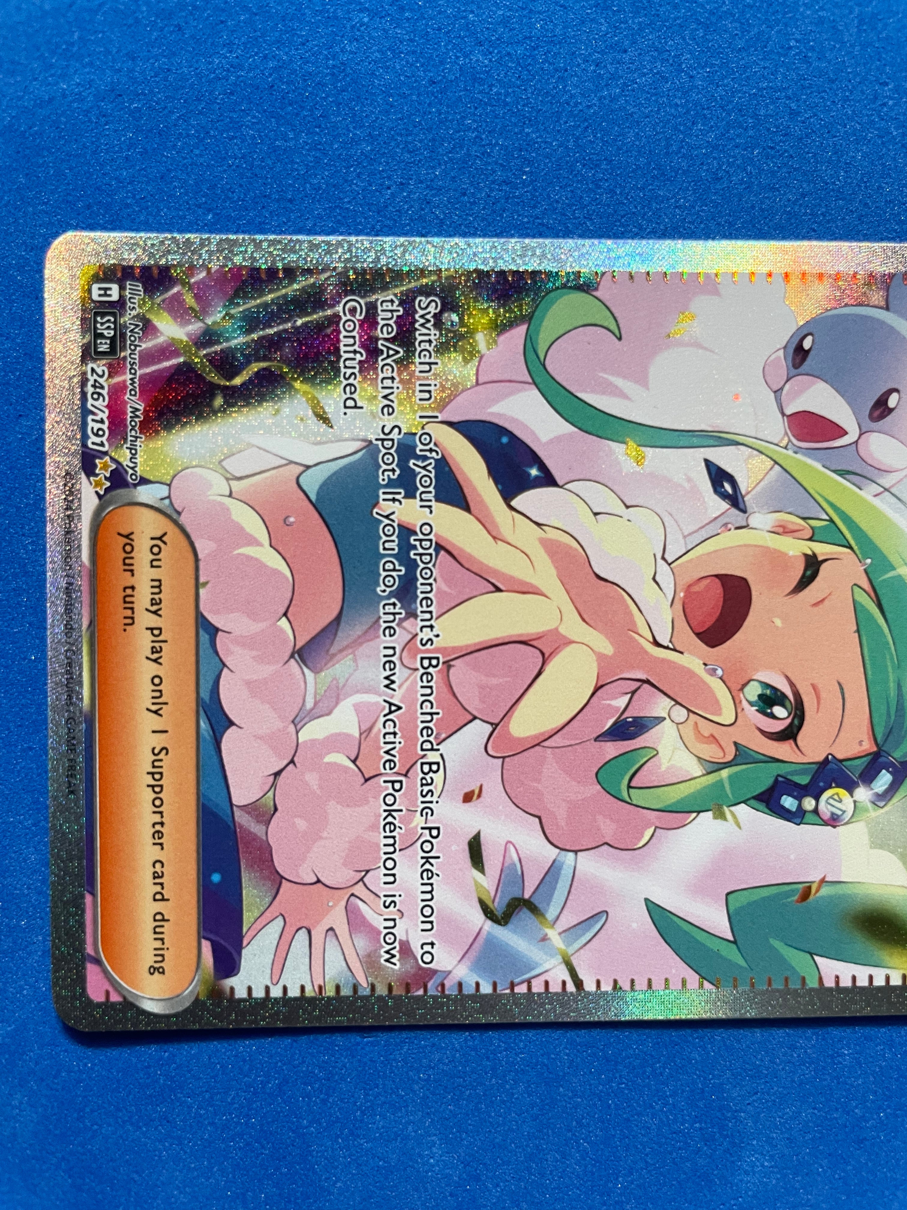 (EN) NM - Surging Sparks Lisia’s Appeal 246/191 Special Illustration Rare