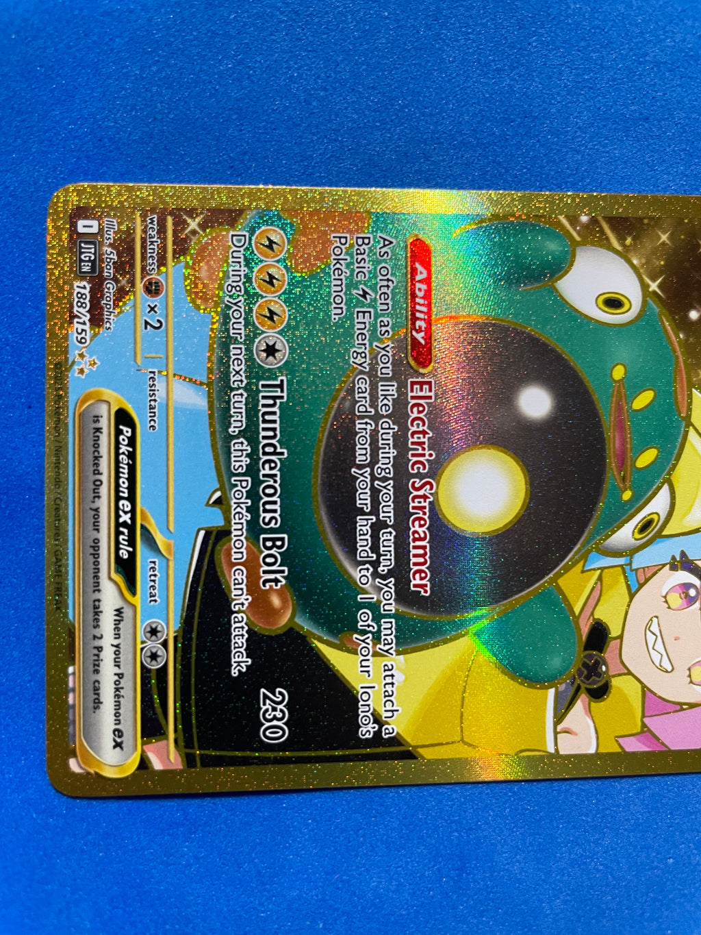 (EN) NM - Journey Together Iono’s Bellibolt ex 188/159 Hyper Rare