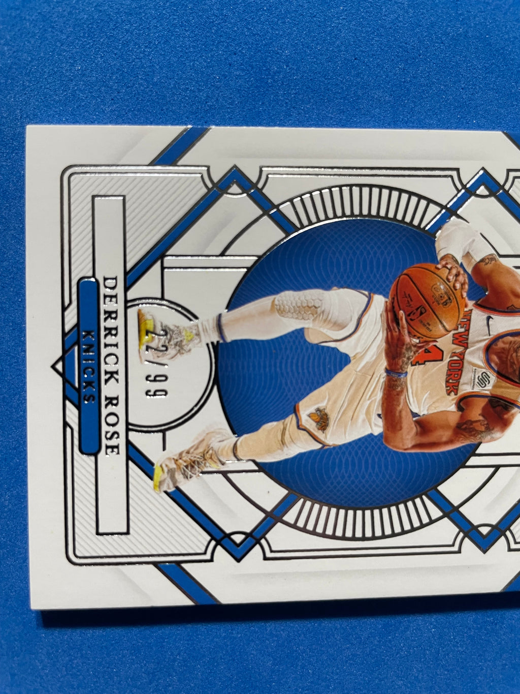 (NM) 2020-21 Panini National Treasures Derrick Rose #97 22/99