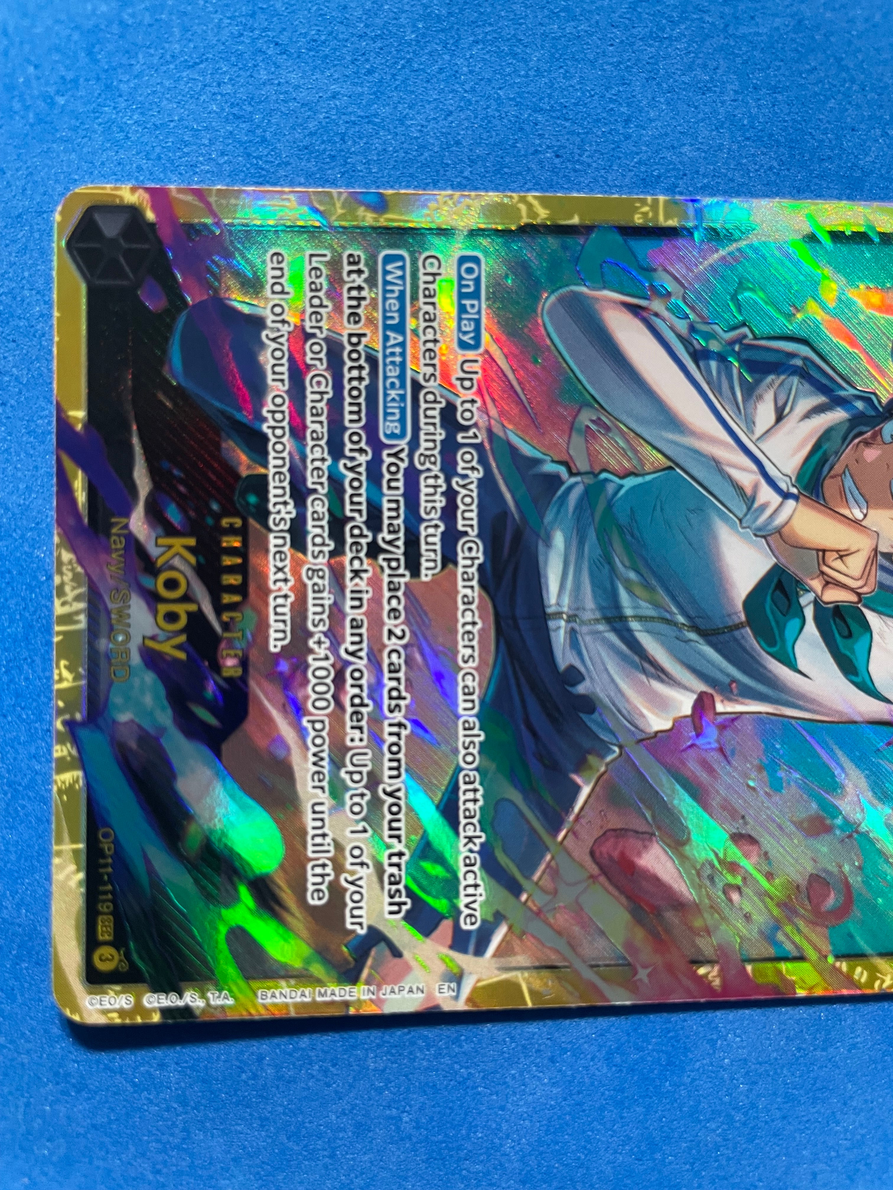 (EN) NM - A Fist of Divine Speed Koby OP11-119 SEC