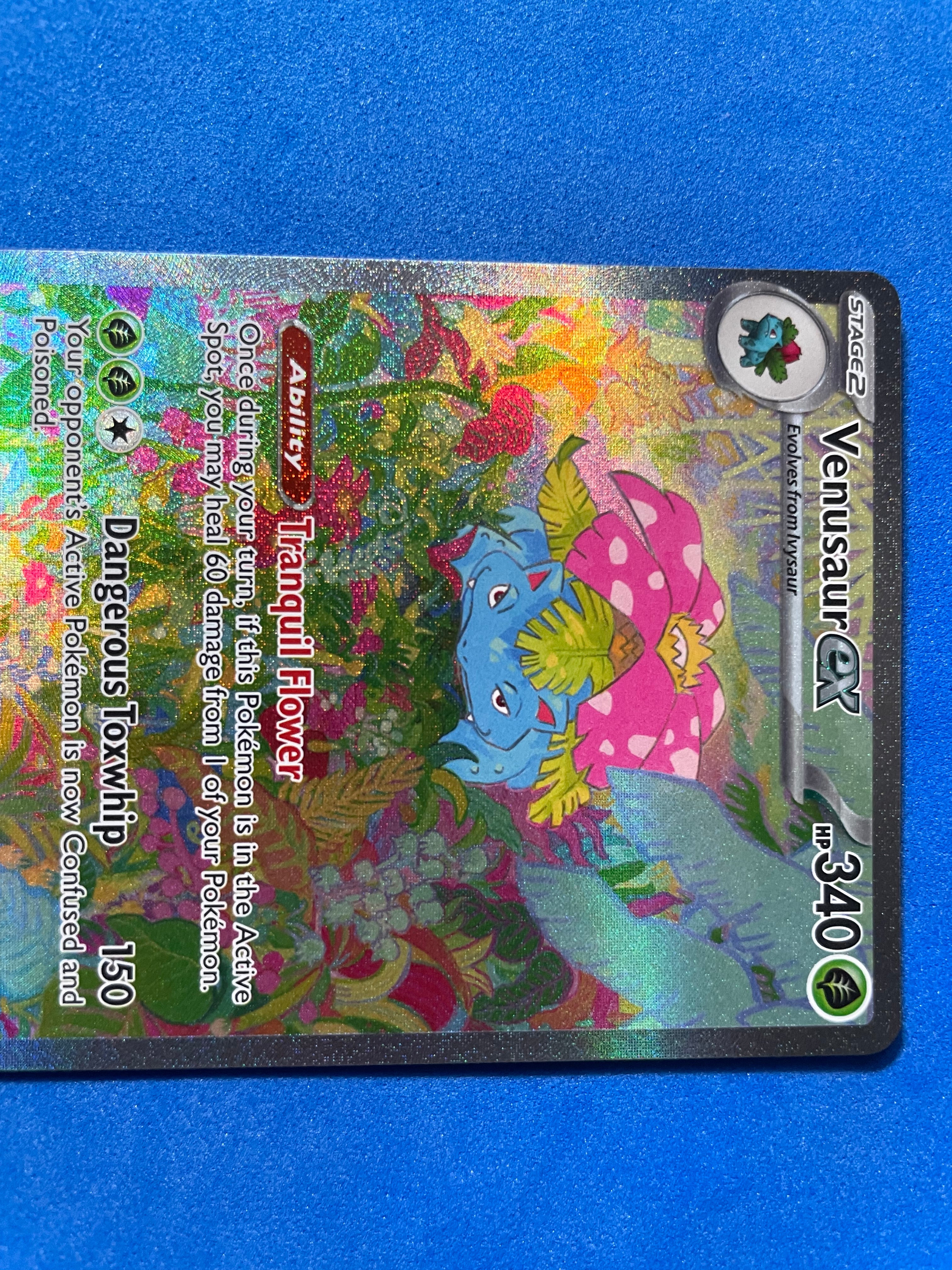 (EN) NM - Scarlet & Violet 151 Venusaur ex 198/165 Special Illustration Rare