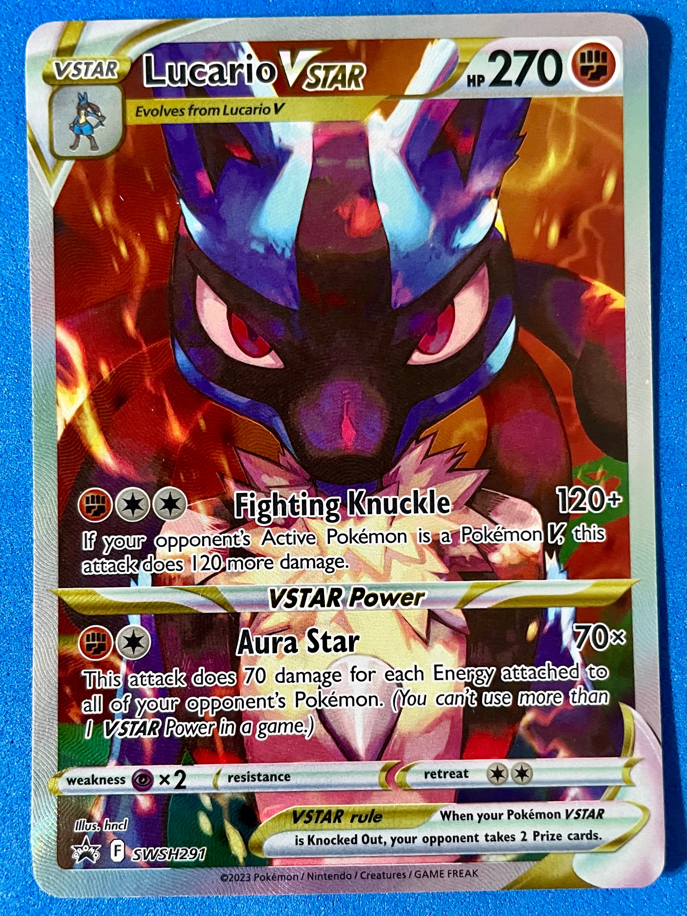 (EN) NM - Lucario VSTAR SWSH291 Promo English