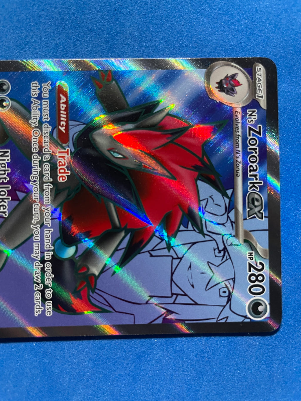 (EN) NM - Journey Together N’s Zoroark ex 175/159 Ultra Rare - AA TCG