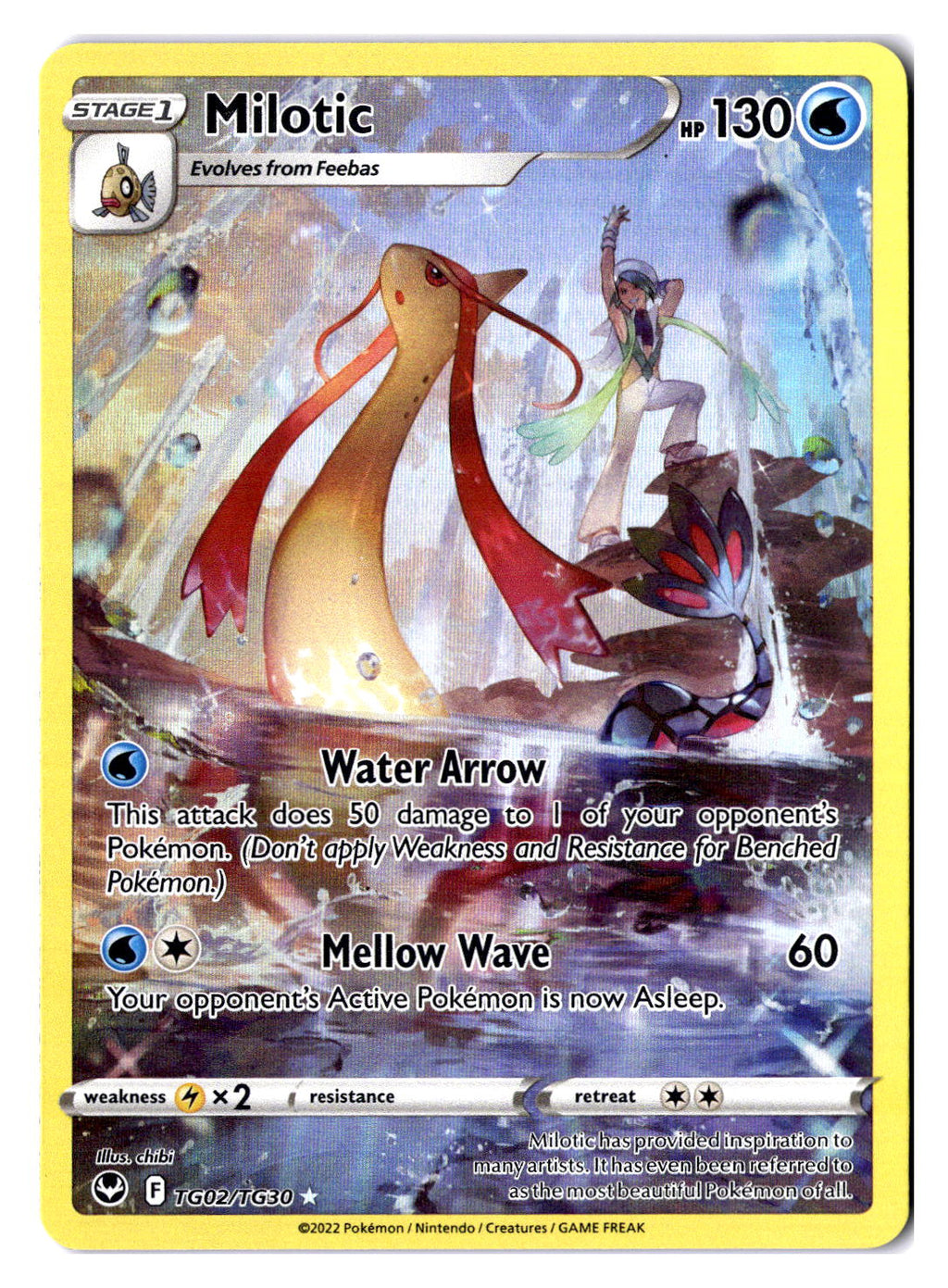 (101071) (EN) NM - Pokemon Milotic TG02/TG30 English