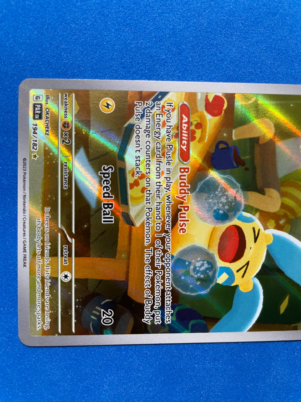 (EN) NM - Paradox Rift Minun 194/182 Illustration Rare