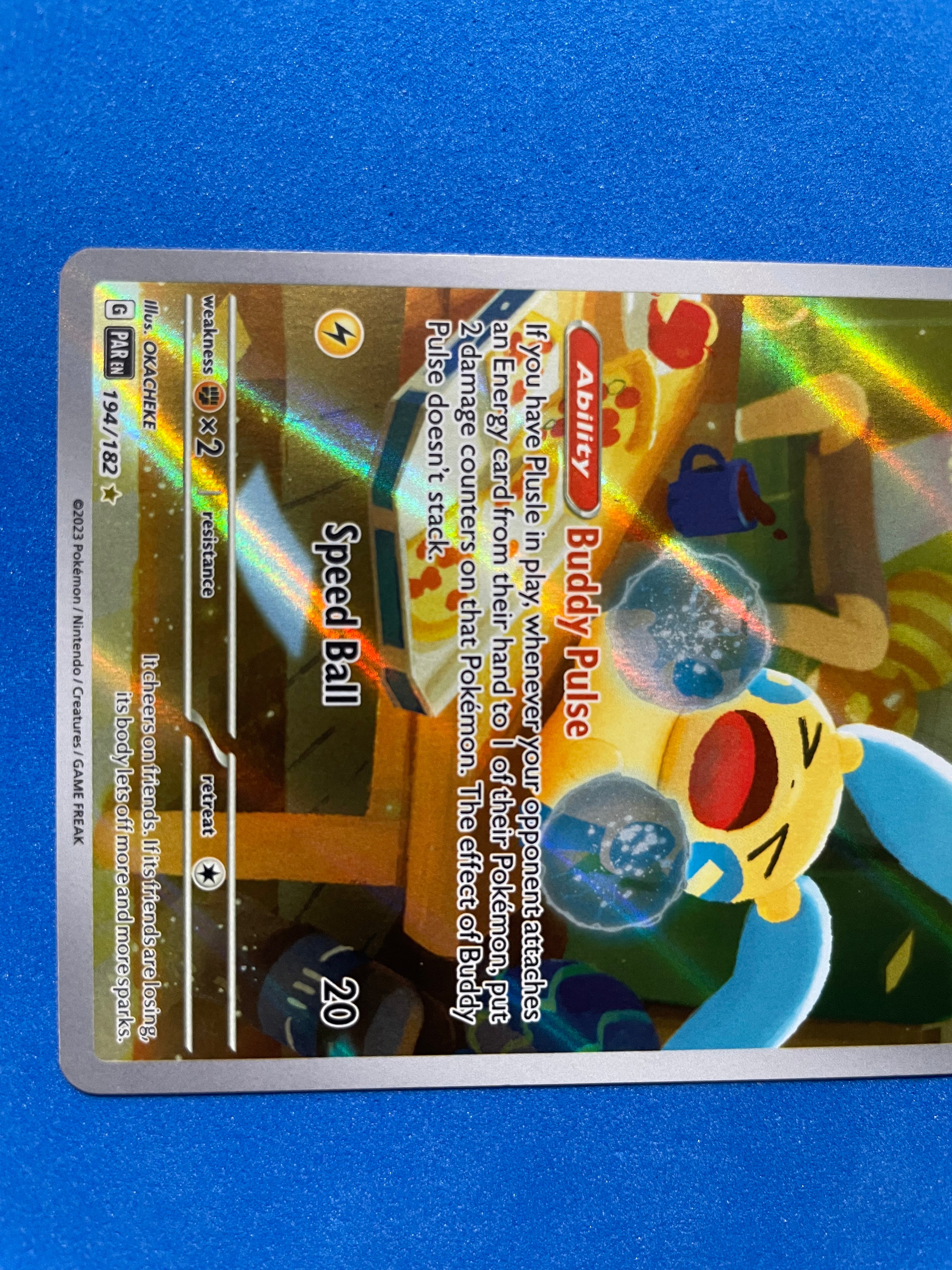 (EN) NM - Paradox Rift Minun 194/182 Illustration Rare