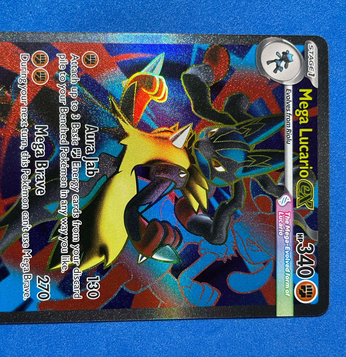 (EN) NM - Mega Evolution Mega Lucario ex 160/132 ULtra Rare