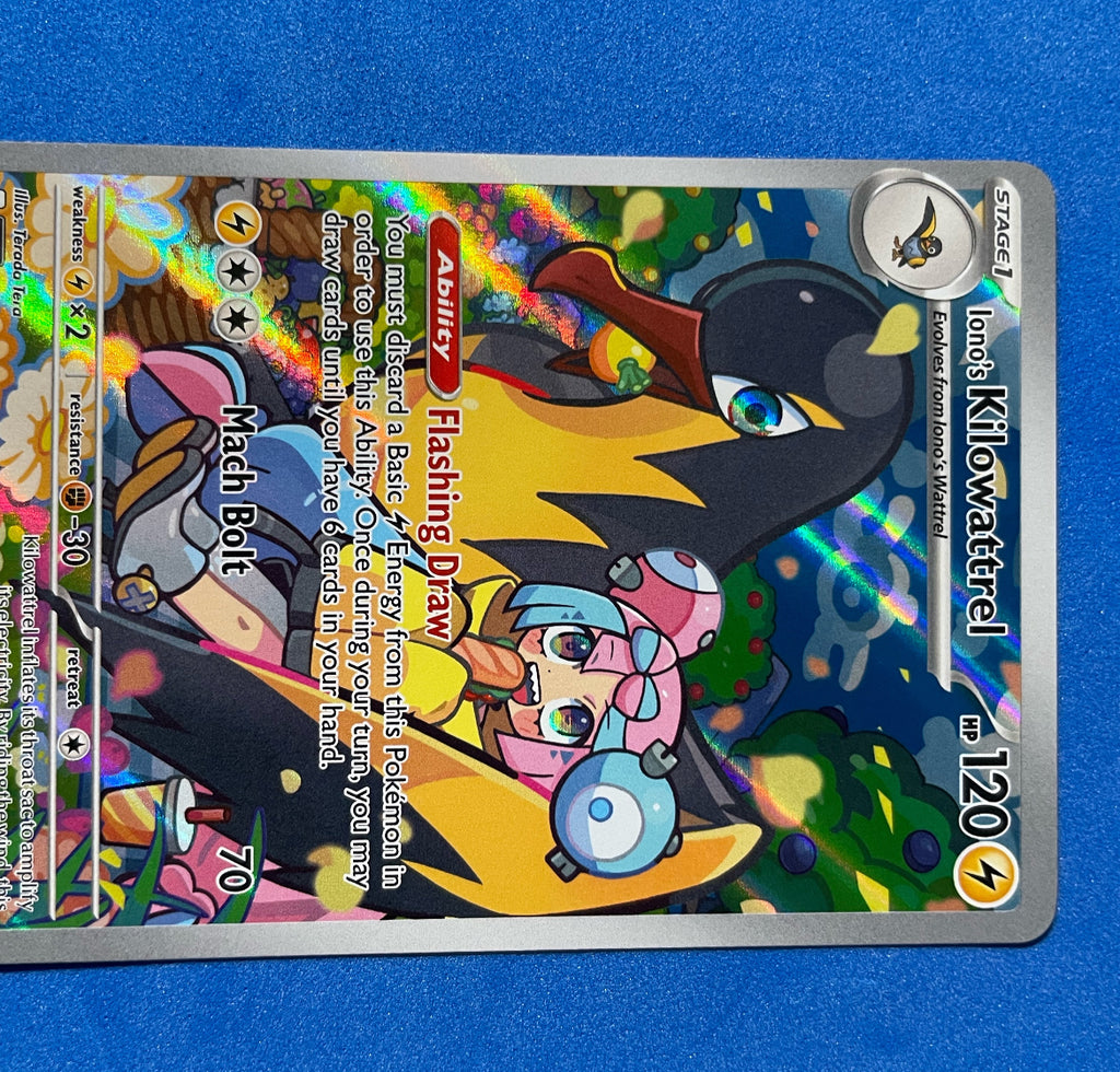 (EN) NM - Journey Together Iono's Kilowattrel 163/159 Illustration Rare