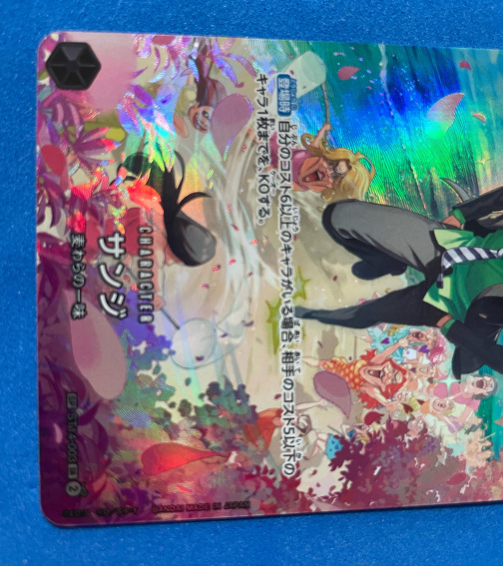 (JP) NM - One Piece Sanji ST14-003 SR SP