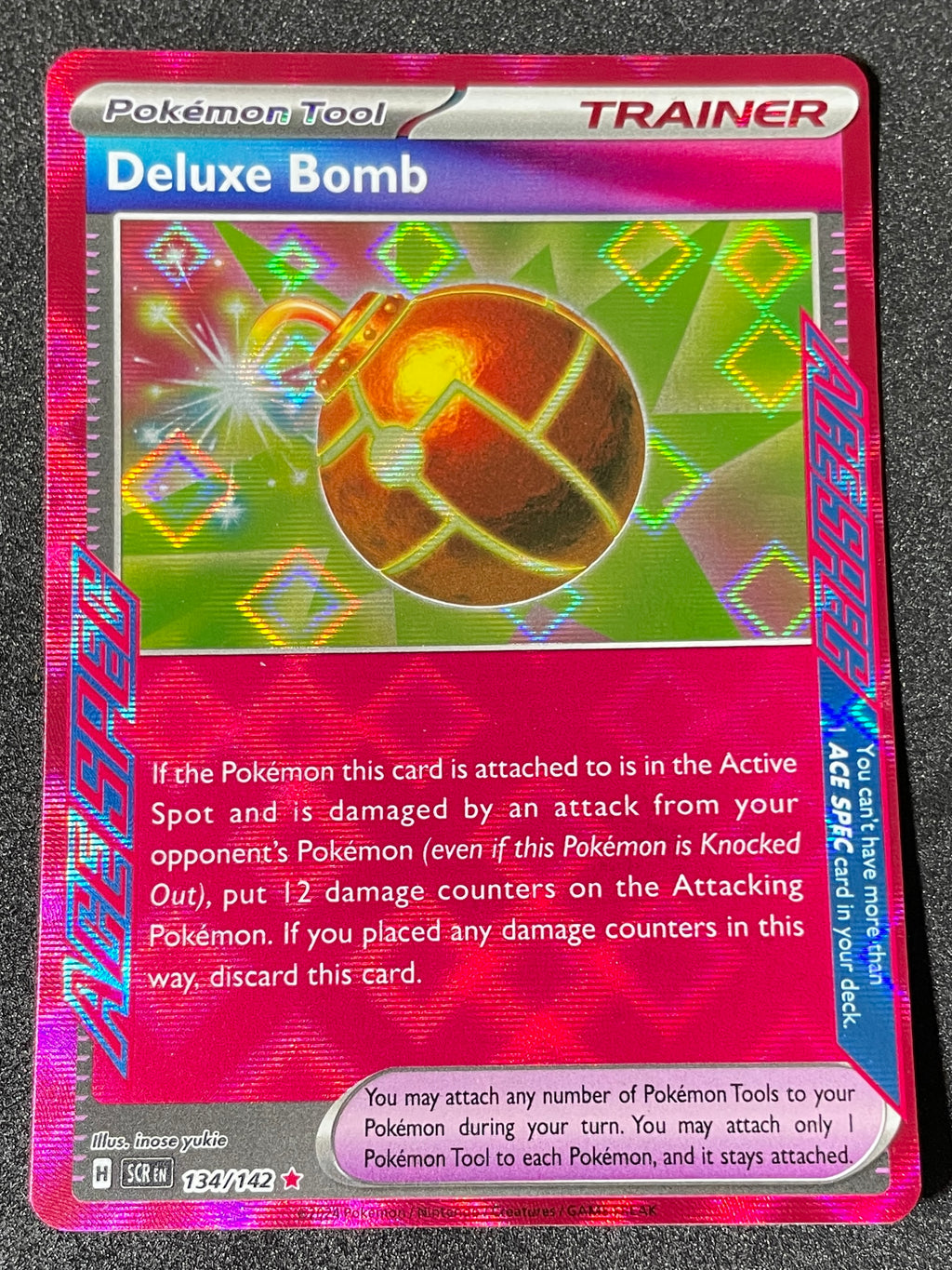 (EN) NM - Pokemon Deluxe Bomb 134/142 Ace Rare English - AA TCG